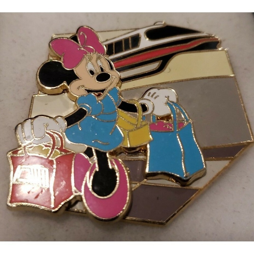 Disney Pin MINNIE MOUSE RED MONORAIL PP Preproduction Sample‎ Proof LE 00024